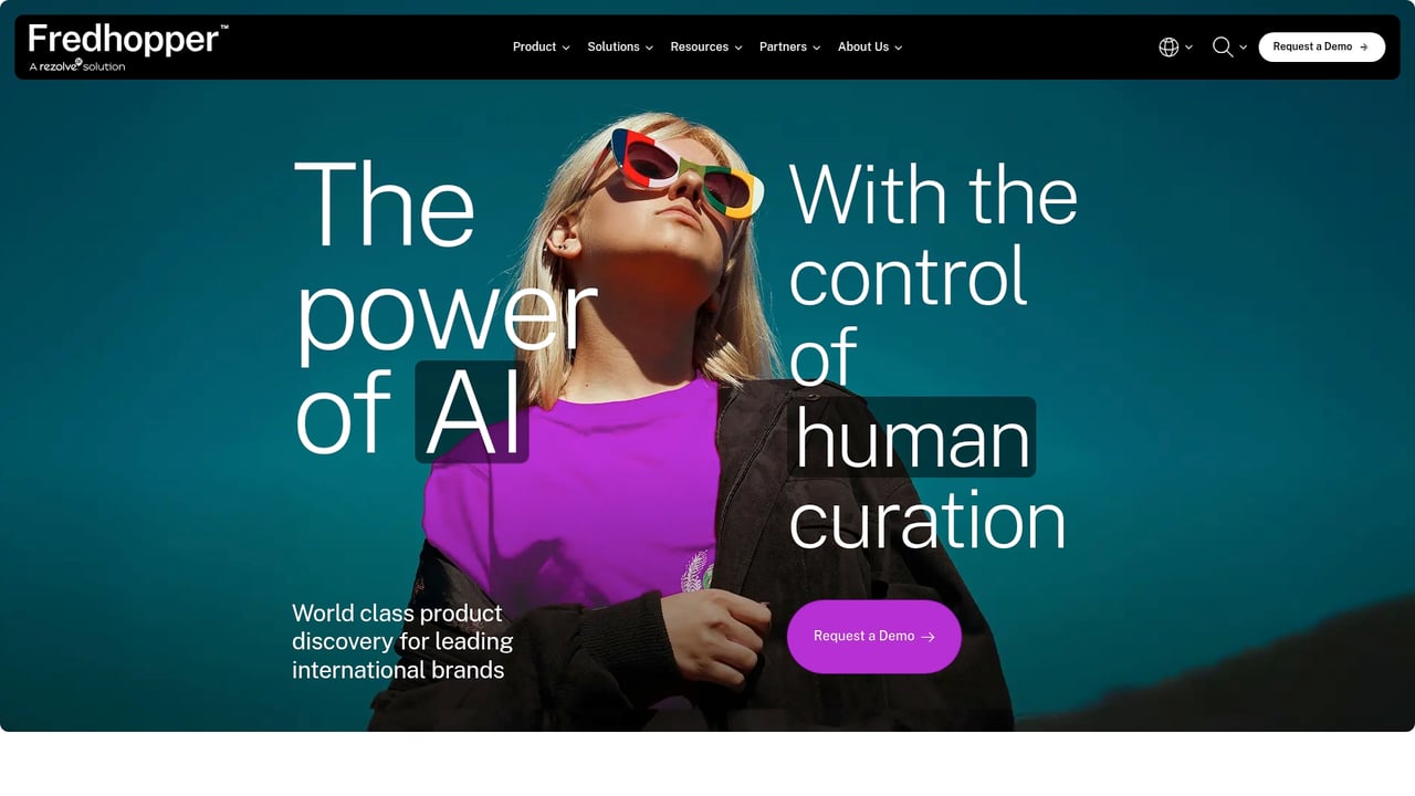 Screenshot of Attraqt website