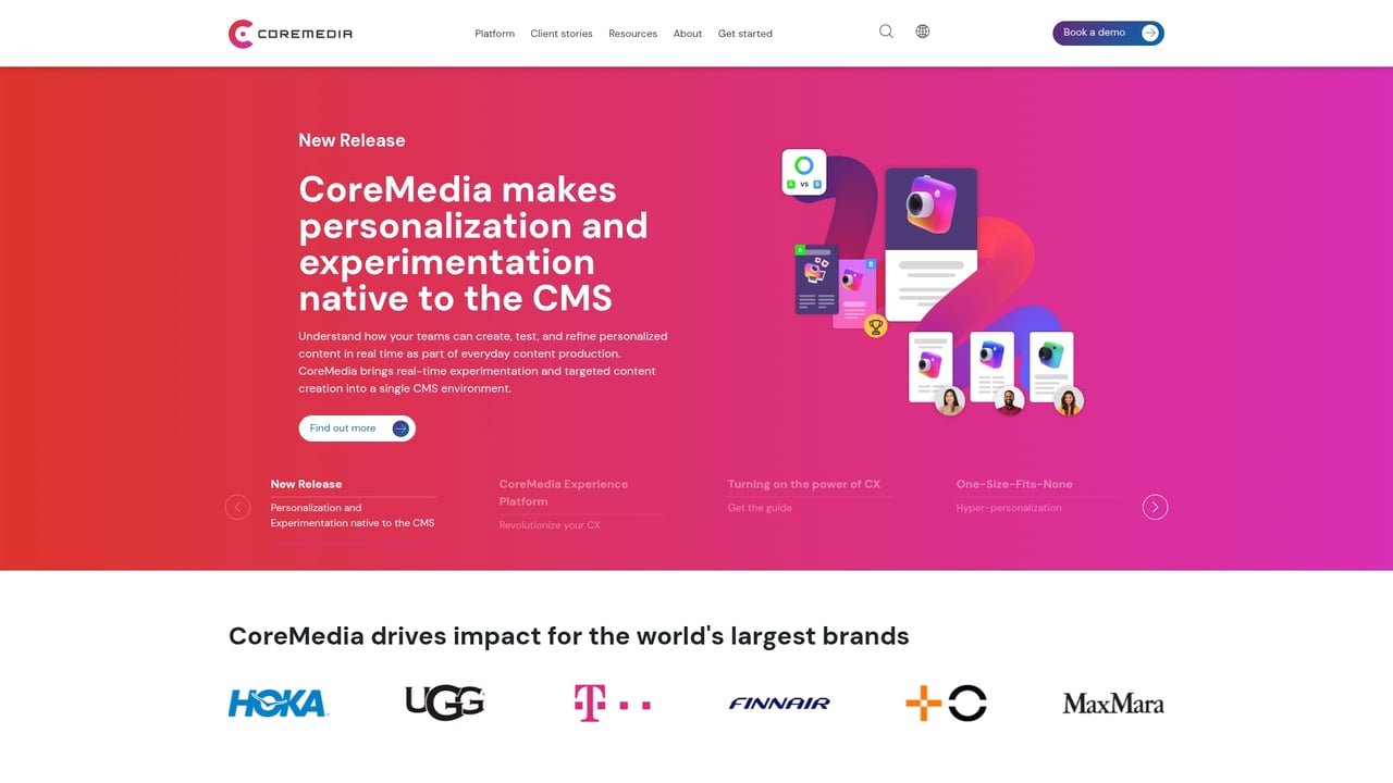 Screenshot of BySide website