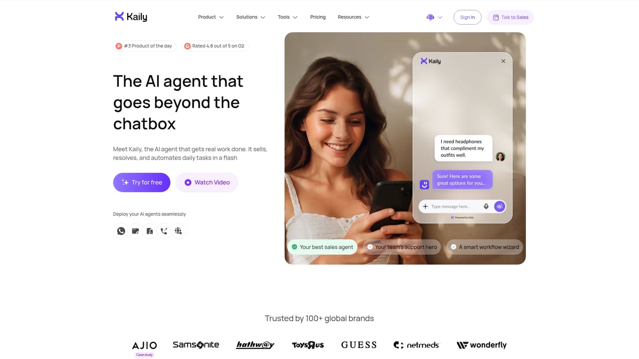 Screenshot of Copilot.Live website