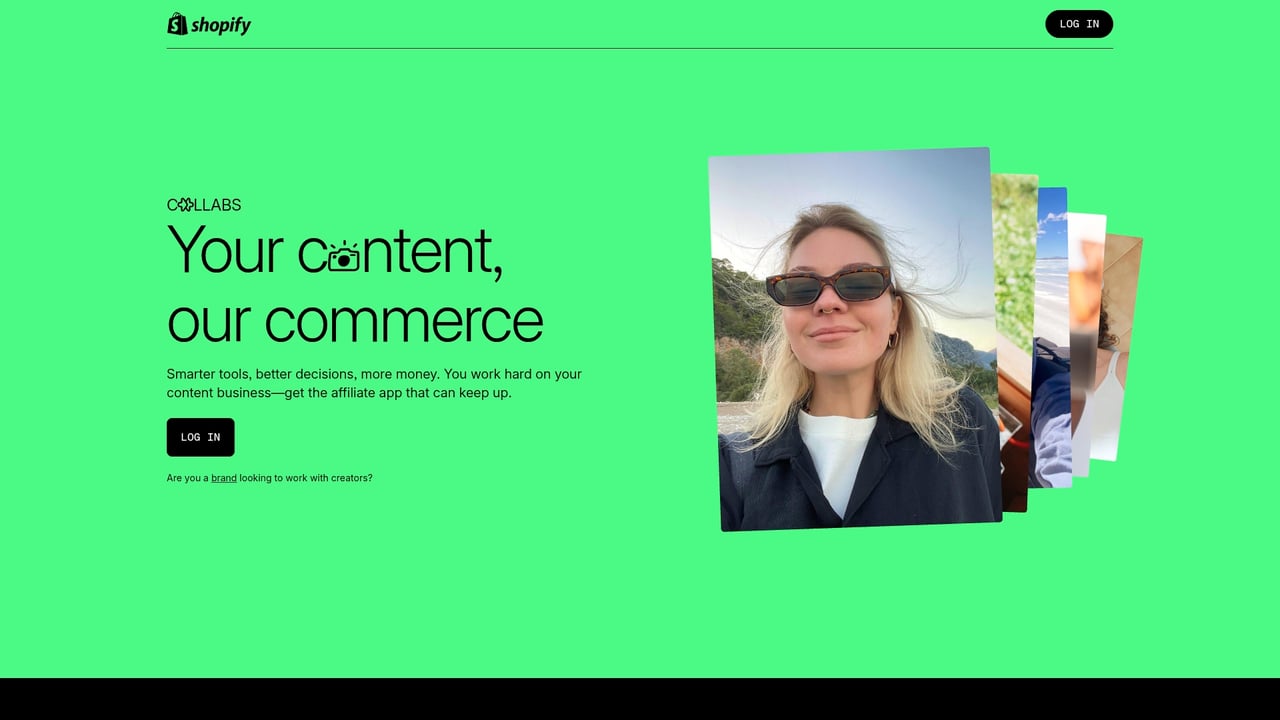 Screenshot of Dovetale website