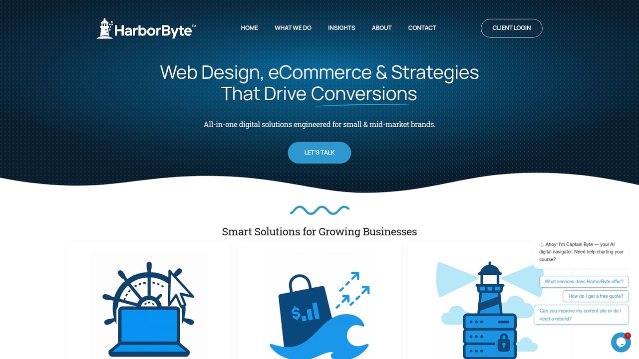 Screenshot of FOCUS WebWall website