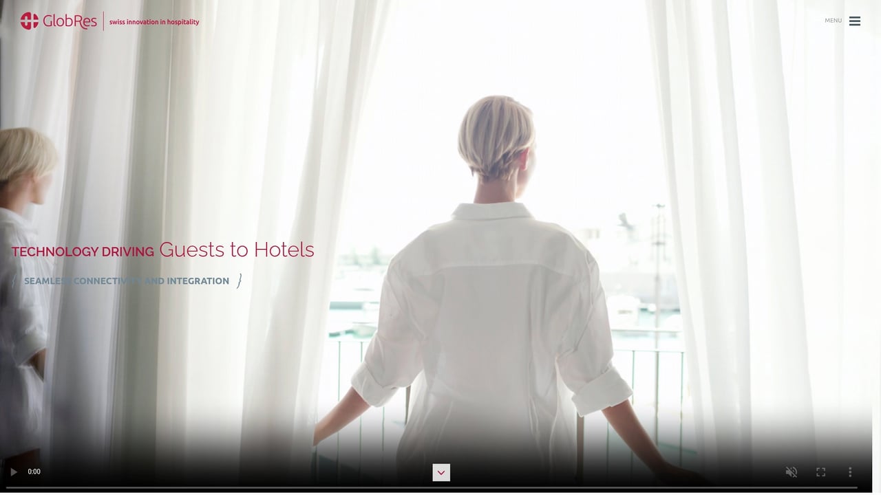 Screenshot of GlobRes website