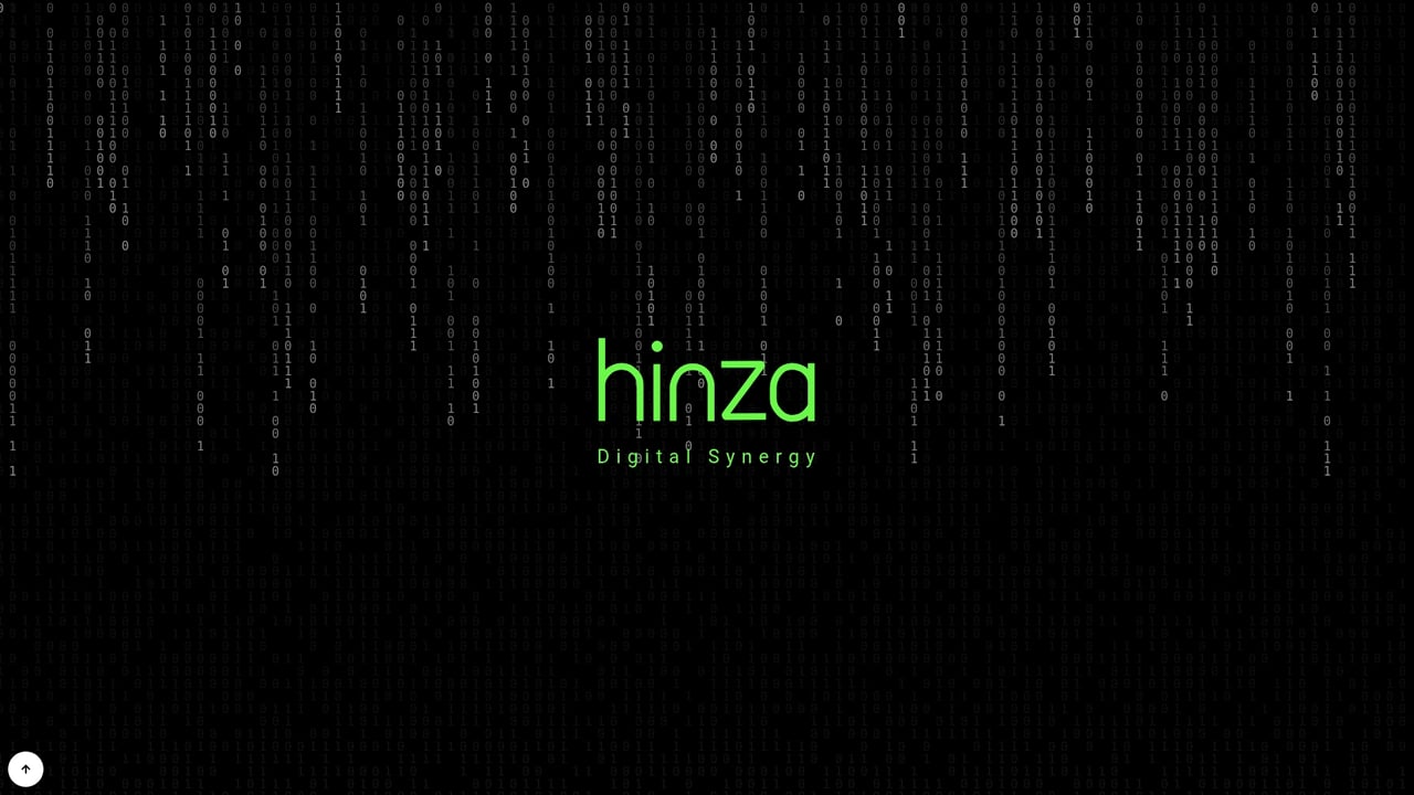 Screenshot of Hinza Advanced CMS website