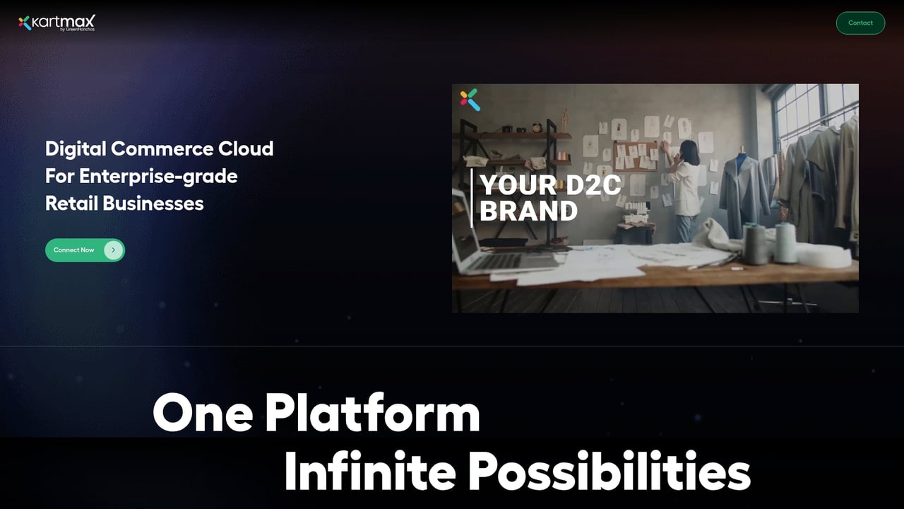 Screenshot of Kartmax website