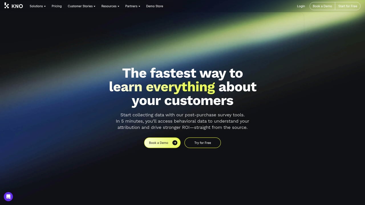 Screenshot of KnoCommerce website