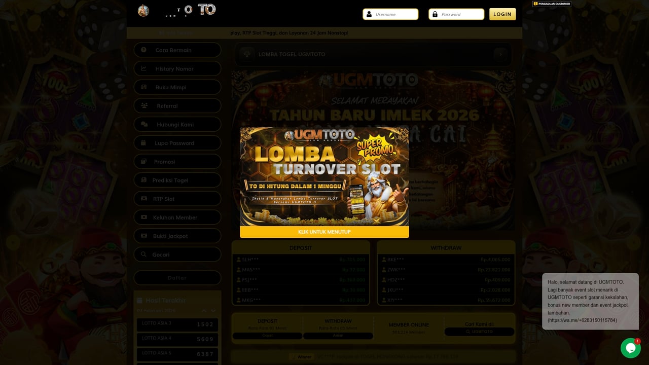 Screenshot of Komodo CMS website