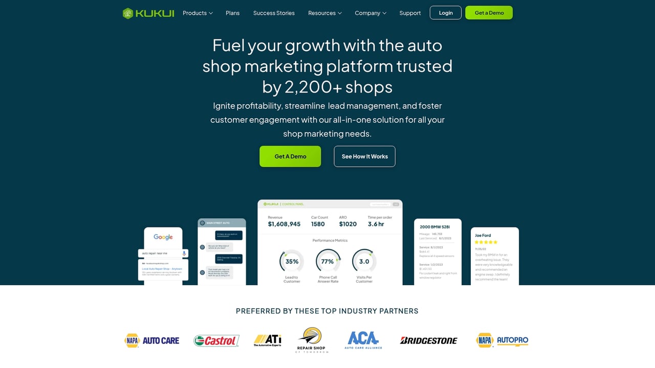 Screenshot of KUKUI website