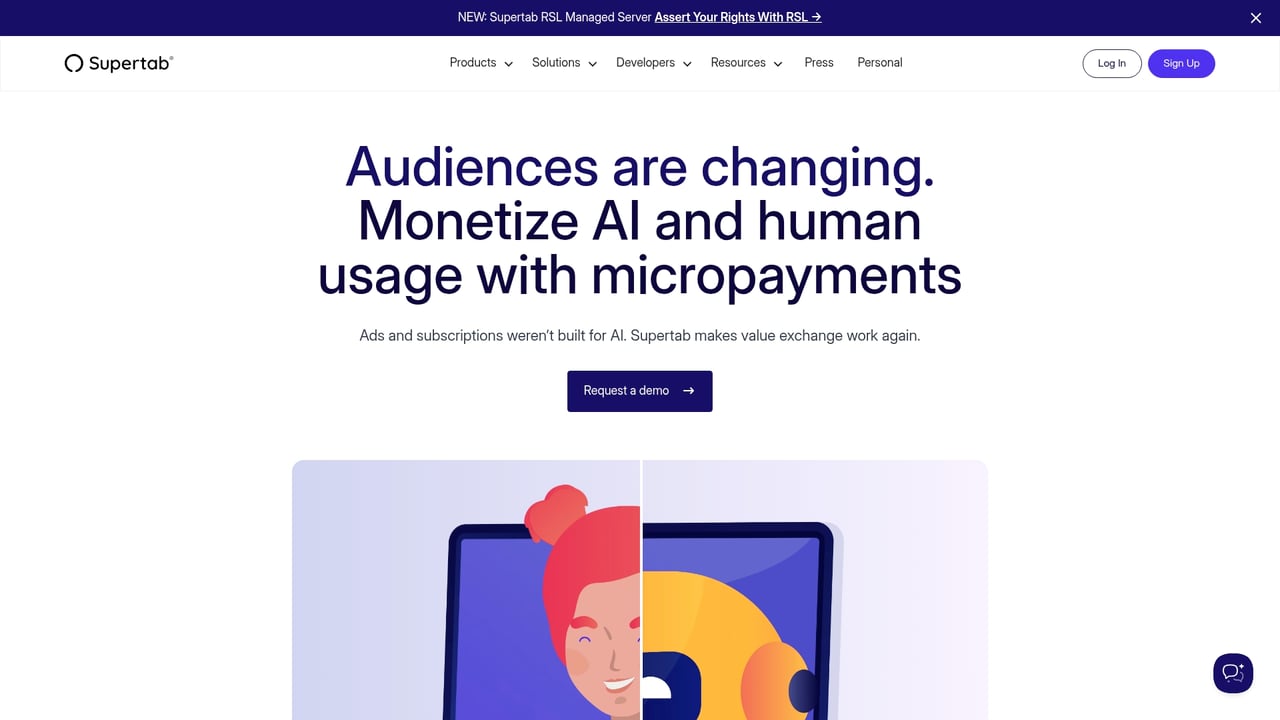 Screenshot of Laterpay website