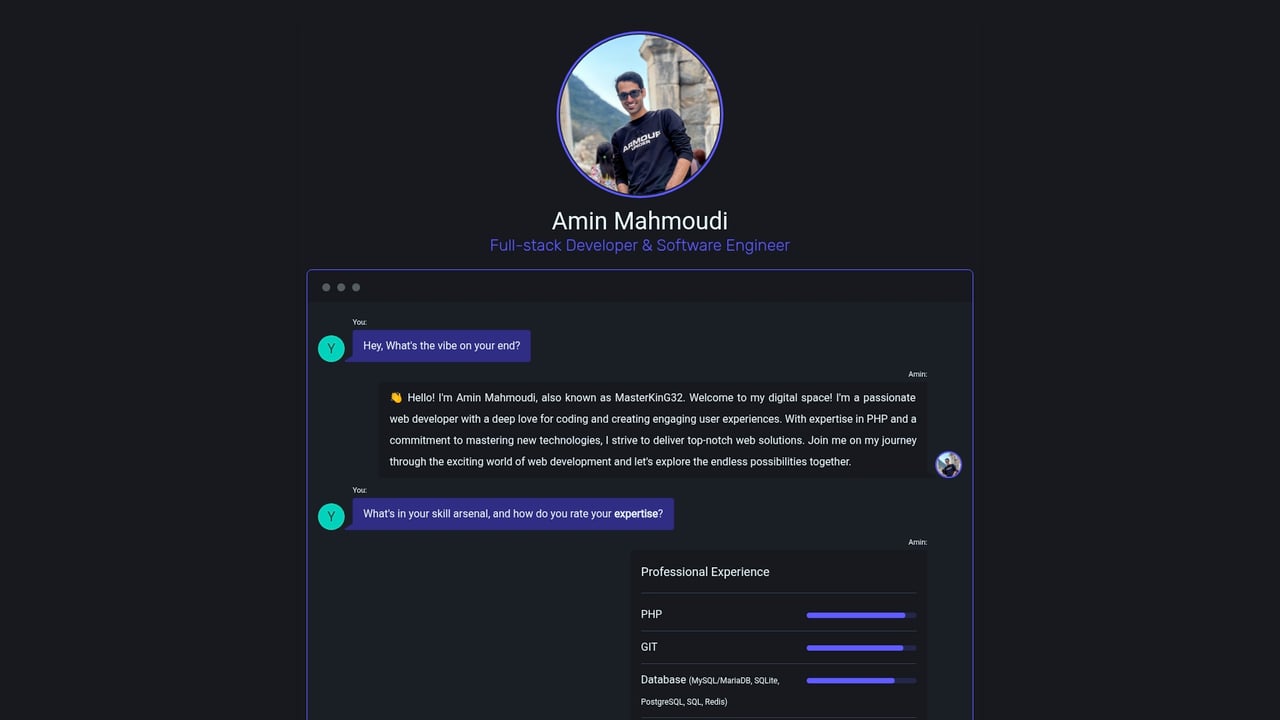 Screenshot of MasterkinG32 Framework website