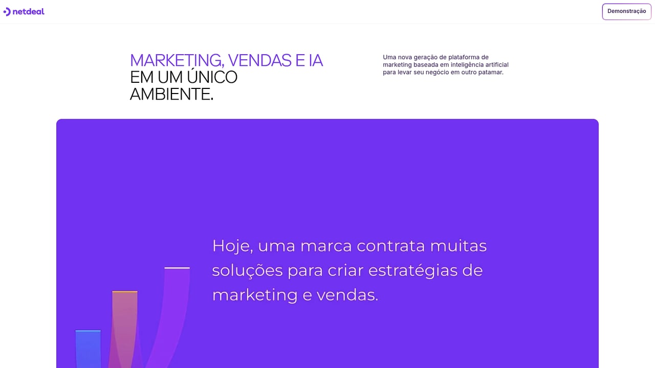 Screenshot of Netdeal website