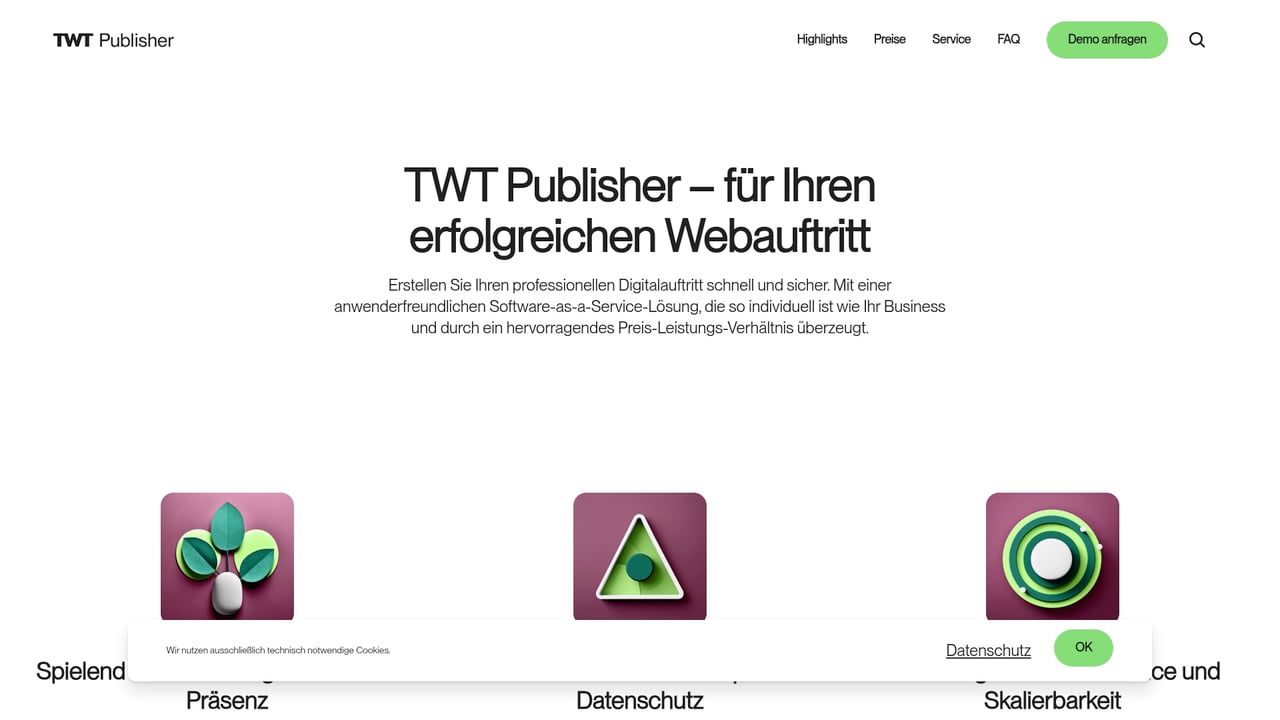 Screenshot of onpublix website